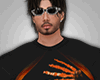 Hallo Skull Orange Tee M
