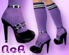 HeelsW.Socks/Purple