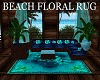 Beach Floral Rug