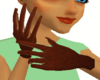 LEATHER BROWN GLOVES
