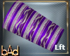 Asa Purple Armband Left