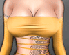 A| Gold dress tattoo