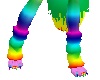 rainbow feet