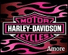 Amore Neon H-D Pink Sign