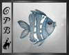 Blue Fish Decal