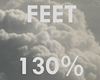 ♰ Feet - 130%