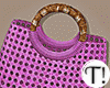 T! Crochet Bag Mauve