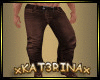 Casual Brown Pants
