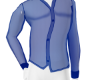 royal blue seethrueshirt