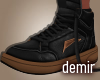 [D] ME black sneakers