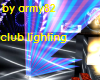 cool club rotating light