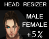 [PC] Head Scaler +5% M/F