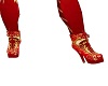 Red & Gold Lust Heels