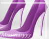 -Mm- runniz Purple Heels