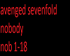 avenged sevenfold-Nobody