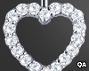 Diamond Heart Piercing