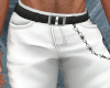 Chain Belted Jeans Wt