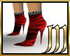 [M]PunkRedBlazeBootPumps
