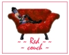 red pose couch &stars