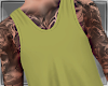 Olive Green Tank + Ink