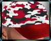CAMO Red/White Cap