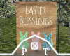 Easter Blessings Flag