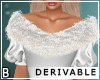 DRV Fur Trim Gown