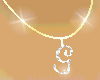 Initial "G" Necklace