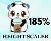 Height Scaler 185%
