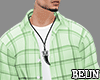 Flannel Shirt Green