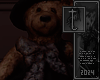 dark teddy bear