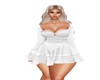 white fairy dress