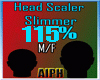 Head Scaler 115% M/F