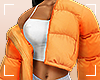 ṩPuffer Jacket Orange