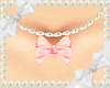 SweetPink Bow Necklace