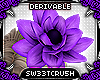 S|Purple Flower L Head