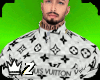 LV Fashion Zip Pullover