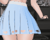 Heart Skirt Blue RLL