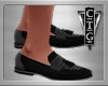 CTG BLACK & GRAY LOAFERS