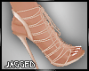 Nude high heels