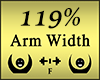 Arm Scaler 119%