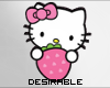D| Child Hello Kitty Ear