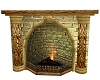 gold castle fireplace