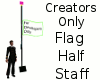 Flag Half Staff