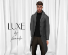 LUXE Men Overcoat Grey1