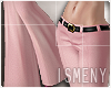 [Is] Flare Pants Pink