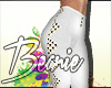 B' [REP] Studded Wht/Gld