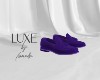 LUXE Men Loafer Purple