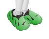 Green clogs