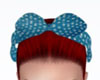 Retro Headband Blue